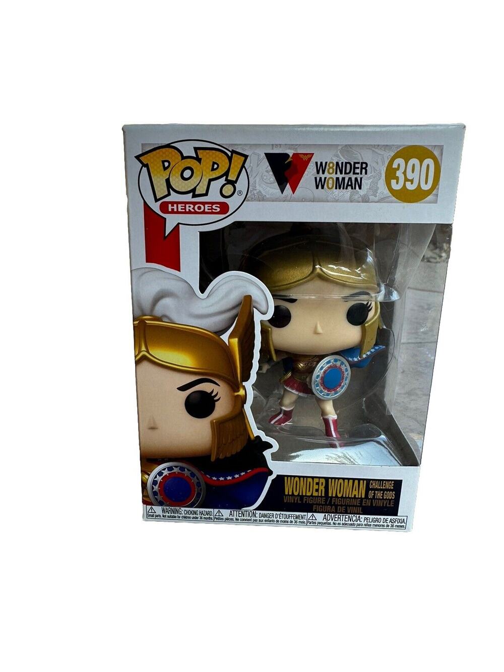 Funko POP!  WONDER WOMAN #390 Challenge of the Gods
